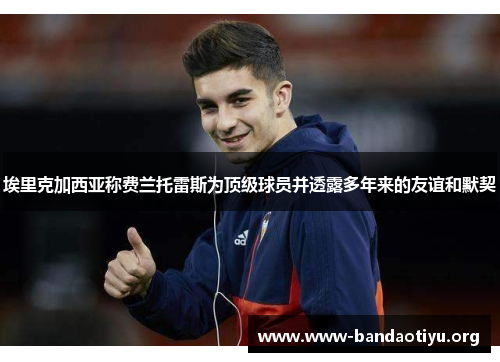 埃里克加西亚称费兰托雷斯为顶级球员并透露多年来的友谊和默契 埃里克加西亚称费兰托雷斯为顶级球员并透露多年来的友谊和默契