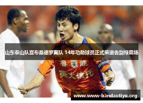 山东泰山队宣布桑德罗离队 14年功勋球员正式荣退告别绿茵场 山东泰山队宣布桑德罗离队 14年功勋球员正式荣退告别绿茵场