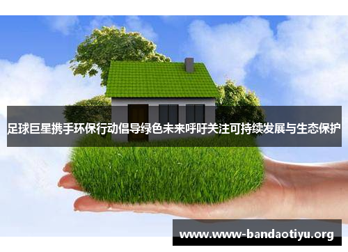 足球巨星携手环保行动倡导绿色未来呼吁关注可持续发展与生态保护 足球巨星携手环保行动倡导绿色未来呼吁关注可持续发展与生态保护